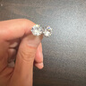 KREAM S925銀 Zircon Earring 鉆石耳釘男女hiphop 鋯石 一對 曬單實拍圖