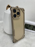 派凡【金屬邊框殼】適用iphone16promax手機(jī)殼蘋果15pro金屬無(wú)框鏤空散熱帶鏡頭框四角防摔保護(hù)套新款 沙漠色【鏤空散熱/四角防摔/裸機(jī)手感】 iPhone 16 pro 曬單實(shí)拍圖