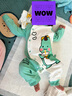 G.DUCKKIDS新生嬰幼兒純棉連體衣春秋男女寶寶超萌長(cháng)袖哈衣滿(mǎn)月可愛(ài)外出爬服 A類(lèi)憨豆龍-兒童節禮物 59cm 59 0-2個(gè)月5-11斤寶寶- 曬單實(shí)拍圖