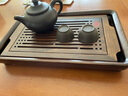 漢唐實(shí)木茶盤(pán) 2025新款家用茶臺干泡儲水式茶托盤(pán)整套功夫茶具套裝 烏金木樂(lè )享 單茶盤(pán) 36*22.5cm 曬單實(shí)拍圖