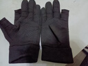 朵迪雅尚手套男冬季騎行開(kāi)車(chē)觸屏電動(dòng)車(chē)防風(fēng)戶(hù)外保暖防寒加絨摩托車(chē) 二指單邊黑色 均碼 曬單實(shí)拍圖
