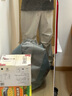 NOTHOMME戶外登山徒步吸濕排汗可調(diào)節(jié)休閑長褲寬松純色傘兵褲 淺白灰 S 曬單實拍圖