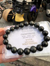 石玥珠寶天然精品彩虹眼黑曜石手串本命年轉運珠手鏈男女士款水晶瑪瑙 10mm彩虹眼黑曜石 曬單實(shí)拍圖