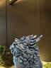 年藍貔貅茶寵香爐景德鎮陶瓷創(chuàng  )意桌面擺件客廳玄關(guān)裝飾品招財禮物 景德藍大號（高20cm寬16cm） 曬單實(shí)拍圖