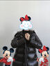 高梵黑金鵝絨服女王4.0小六格毛領(lǐng)羽絨服女士冬季外套 高定女王黑 S 曬單實(shí)拍圖