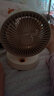 康佳（KONKA）小風扇 電風扇 桌面風扇小型臺式空氣循環(huán)扇家用usb充電床頭靜音小電扇辦公室春游臺扇 【2024款】可搖頭蓄電款8000毫安-長久續(xù)航 曬單實拍圖