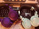 鐵三角ATH-M50X IB冰晶藍頭戴式專業(yè)全封閉監(jiān)聽音樂HIFI耳機 ATH-M50X BT2 IB藍牙有線雙用 曬單實拍圖