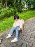 泰蘭尼斯兒童秋季新款高幫板鞋可控開關(guān)發(fā)光鞋女童跑步鞋防滑童鞋 白/紫 27 內(nèi)長16.5cm 適合腳長15.5cm 曬單實(shí)拍圖