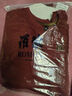 羅蒙（ROMON）長袖T恤男士圓領(lǐng)衛(wèi)衣春秋中青年內(nèi)搭套頭加絨加厚打底衫保暖上衣 3T496W8R磚紅 加絨 XL 180 （適合150-170斤） 曬單實(shí)拍圖