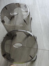 悅宸優(yōu)品 亞克力透明加厚小凳子家用矮凳客廳凳換鞋凳浴室兒童塑料板凳 加厚透明灰小號 曬單實(shí)拍圖