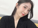 紀梵哲輕奢18k玫瑰金四葉草手鏈女士彩金項鏈珠寶首飾生日禮物送女友 玫瑰金項鏈【鑲嵌托帕石】 曬單實(shí)拍圖