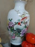 乾雅堂景德鎮(zhèn)陶瓷器花瓶青花瓷山水薄胎瓷瓶仿古中式家居客廳插花裝飾玄關(guān)博古架電視柜擺件古典冰箱瓷瓶件 黃國(guó)財(cái)薄胎粉彩花鳥(niǎo)魚(yú)尾瓶（高35cm）+名師設(shè)計(jì)+ 曬單實(shí)拍圖
