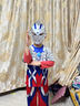 ULTRAMAN禮物奧特曼衣服賽羅兒童發(fā)光T短袖防蚊褲小男孩女童夏季超人套裝t 賽羅 110 曬單實(shí)拍圖