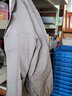 建超服飾厚純棉藍大褂工作服實(shí)驗室大衣防塵服罩衣隔衣全棉防服男款長(cháng)袖款 全棉灰色大褂 2XL 曬單實(shí)拍圖