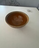 九土 日式手工陶瓷餐碗創(chuàng  )意復古米飯碗面碗大湯碗加厚餐具家用單個(gè) 窯變黃【大碗】 曬單實(shí)拍圖