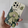 圣圖朗膚感元氣少女16適用iPhone15promax蘋(píng)果14plus手機殼17液態(tài)硅膠13植絨11女高級感全包12防摔保護套 元氣少女-古董白 iPhone 13 Pro Max 曬單實(shí)拍圖