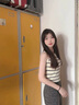 梓洛蘭ZiLuolan夏季女裝2025新款夏裝套裝女生韓系多巴胺穿搭小個(gè)子全套 杏色背心+白色襯衫+藍(lán)色牛仔褲 3XL 【建議140-160斤】 曬單實(shí)拍圖
