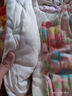 豆苗兒寶寶棉衣服純棉花手工棉襖嬰兒棉衣背帶棉褲套裝男女兒童小孩新生兒加厚保暖內(nèi)膽秋冬季一周歲 粉小花 80碼推薦年齡6-12個月 曬單實(shí)拍圖