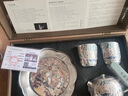 琨德造物金銀錯鎏銀敦煌陶瓷壺小套裝復古泡茶壺茶杯功夫茶具高端中秋送禮 敦煌一壺兩杯小套裝+禮盒 1件 曬單實(shí)拍圖
