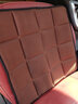竹炭吸汗座墊汽車(chē)坐墊單片無(wú)靠背座墊四季通用三件套防滑后排單個(gè)屁屁墊吸汗吸濕氣保健坐墊 前排單片-棕色 曬單實(shí)拍圖