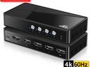 麥森特（MAXCENT）HDMI2.0切換器一分四4K/60Hz高清數(shù)字視頻四進(jìn)一出筆記本電腦接投影儀雙向切換分配器AH-41 曬單實(shí)拍圖
