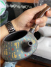 金鑲玉 功夫茶具套裝 整套家用紫砂陶瓷使用側(cè)把茶壺公杯茶具送禮禮盒裝 百福如意16頭茶具大套裝-禮盒裝 曬單實(shí)拍圖