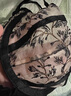VRSZEE高端品牌內(nèi)衣女薄款性感蕾絲刺繡文胸套裝防下垂上托胸罩比基尼 黑色 75B 曬單實拍圖