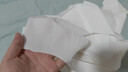 舒氧無痕內(nèi)衣女夏季薄款顯胸小胸罩冰絲睡眠無鋼圈運(yùn)動背心式文胸 【固定杯】白色-【深V舒適版】 M 【 75A 75B 75C】 曬單實(shí)拍圖