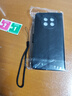 華為暢享60x手機殼翻蓋式皮套STG一AL00保護套Huawei暢想60X外殼六十叉全包防摔防爆軟邊 黑色@匠心工藝@+全屏鋼化膜+掛繩 暢享60X 曬單實拍圖