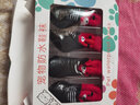 憨憨寵 寵物狗狗襪子 狗狗鞋子子小型犬泰迪小狗防滑防磨腳冬季保暖襪子 襪子雨靴兩用款 紅色M號 曬單實拍圖