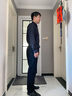 沙馳SATCHI男士襯衫2024秋冬新款速干云朵超柔莫代爾長(cháng)袖襯衫【耐皺易打理】 藏青 42 曬單實(shí)拍圖