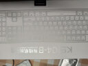 红龙（REDRAGON）KS104-B 机械键盘 有线键盘 全键热插拔PBT键帽104键游戏办公键盘RGB背光 苍木青-青木轴 实拍图
