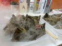 諸老大粽子短保鎖鮮粽新鮮日期枕形黑豬肉長條咸粽湖州特產(chǎn)早餐嘉興產(chǎn) 【200克*2只*3】雙蛋黃黑豬肉粽6 曬單實拍圖