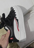 STANAIR明星同款新款面包鞋運動(dòng)休閑鞋厚底小白鞋板鞋男鞋女鞋秋冬百搭 黑白 37 曬單實(shí)拍圖