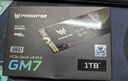 宏碁掠奪者（PREDATOR）GM7/7000 筆記本臺式機電競SSD固態(tài)硬盤(pán) M.2接口 NVMe GM7  1T  M.2 2280 PCIe4.0 宏基掠奪者擎NEO2023款 曬單實(shí)拍圖