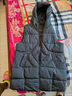 啄木鳥(niǎo)品牌羽絨棉馬甲女秋冬季中年外穿坎肩背心冬季連帽馬夾外套 紅色（新年紅火） XL 【推薦120-140斤左右】（新年紅火） 曬單實(shí)拍圖