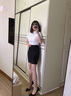 伊婭莎職業(yè)包臀裙女西裝半身裙一步裙子a字工裝短裙工作裙顯瘦正裝裙子 0884黑色長(zhǎng)款不開叉 L 推薦100-110斤 曬單實(shí)拍圖