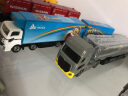 多美（TAKARA TOMY）多美卡合金小汽车模型儿童玩具长款136号油罐牵引运输卡车228653 实拍图