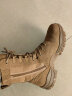 金猴作战靴男士训练靴马丁靴男徒步沙漠靴登山运动靴 棕色 42 晒单实拍图