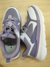 舒悅老人鞋秋季新款運動(dòng)休閑鞋老年媽媽鞋軟底散步鞋戶(hù)外旅游健步鞋 紫色（女） 37 曬單實(shí)拍圖