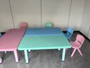 希迪尼兒童桌椅塑料寶寶學(xué)習寫(xiě)字桌套裝家用桌子幼兒園桌椅可升降書(shū)桌 1桌6椅子 (不升降款) 顏色備注哦 曬單實(shí)拍圖
