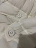 她芙（tafu）品牌女裝羽絨服女中長(zhǎng)款過膝2025冬季新款韓版寬松保暖加厚外套 白色 S 曬單實(shí)拍圖