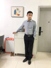 沙馳SATCHI男士長(cháng)袖襯衫春新款商務(wù)休閑高級感親膚易打理襯衣藍【蘆薈纖維】 中灰 40 (175/75kg) 曬單實(shí)拍圖