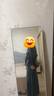 茵曼（INMAN）翻袖設(shè)計(jì)感牛仔短外套2025秋季女裝新款寬松休閑小個(gè)子夾克上衣 牛仔藍(lán)半身裙-18438189 M 曬單實(shí)拍圖