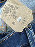 Levi's李維斯冬暖系列男士551Z直筒寬松休閑懷舊復(fù)古保暖牛仔褲 中藍色 36 (32) 曬單實拍圖