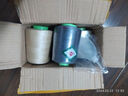 高速縫紉機(jī)線工廠大卷結(jié)實(shí)稱斤寶塔線針線通用家用手縫黑線縫衣線 黑色【約7300米/220克】 曬單實(shí)拍圖