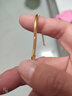 中國(guó)黃金（CHINA GOLD）黃金手鏈足金蛇骨鏈網(wǎng)紅款時(shí)尚飾品送女友媽媽老婆情人節(jié)生日禮物 約6.8g 曬單實(shí)拍圖