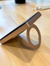 Berf【充電寶3c認(rèn)證】磁吸無線適用蘋果iphone手機(jī)apple iWatch手表三合一充電器快充Magsafe外接電池 沙漠金|電量彈窗|自帶支架|可充iWatch 曬單實(shí)拍圖