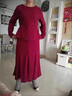 皮爾卡丹（pierre cardin）氣質(zhì)御姐兩連衣裙2025春秋新款時(shí)尚職業(yè)女神范名媛套裝魚(yú)尾裙 酒紅色【兩件裝】 XL 【建議115-125斤】 曬單實(shí)拍圖