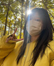 JZDZ美式短款?yuàn)A克夾服薄款棒球服外套女春秋季寬松大碼情侶 姜黃色 -[不夾棉] 薄款 M 曬單實(shí)拍圖